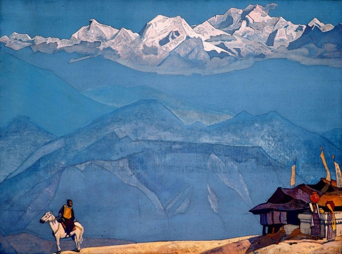 사진은 러시아의 화가이자 작가인 니콜라스 로에리치(Nicholas Konstantinovich Roerich, 1874-1947)의 'Remember'