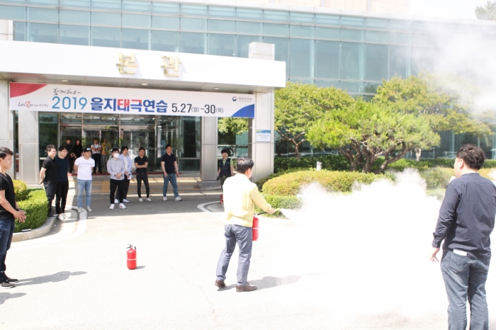 한국마사회 렛츠런파크 부산경남본부는 국가안보 강화 및 전시태세 사전훈련을 하는 ‘2019년 을지태극연습’을 실시한다(사진 제공= 한국마사회 부경).