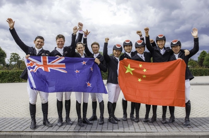 이번 대회에서는 뉴질랜드가 예상대로 1위를 차지했으며, 2위는 신흥국인 중국이 차지했다(사진 출처= FEI / Libby Law Photography).