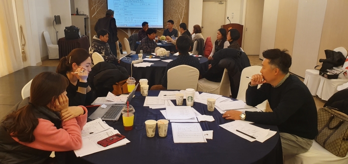 한국마사회는 11월 28일 안양시에 위치한 어반호텔 세미나실에서 2020년도 국가자격 검정을 대비하여 말산업 전문가들과 워크숍을 열었다(사진= 한국마사회 홍보부).