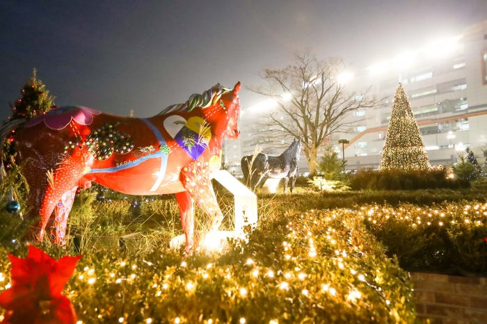 한국마사회는 크리스마스를 앞두고 렛츠런파크 서울에서 다양한 고객 이벤트를 시행한다(사진 제공= 한국마사회).