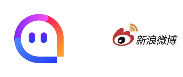 모모와ㅑ 웨이보의 로고 모습, 사진제공=각 사 홈페이지