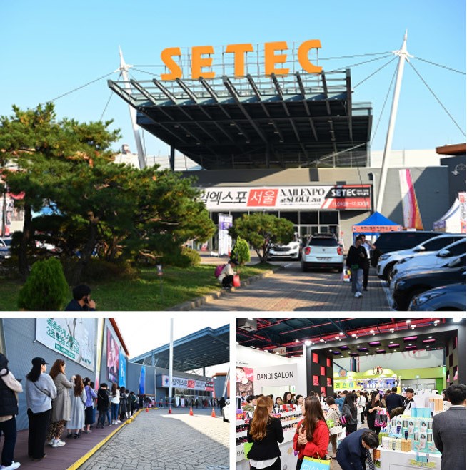 ‘네일엑스포 코리아’가 7월 3일부터 5일까지 서울 학여울역 세텍에서 100여 개 업체가 참가해 350부 규모로 열리고 있다.