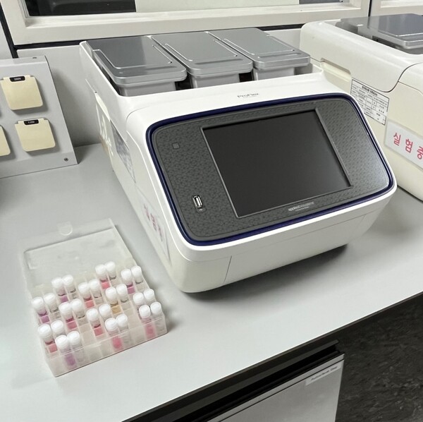 말 DNA 분석 기술 특허 PCR 장비와 프라이머 세트(사진=한국마사회 제공)